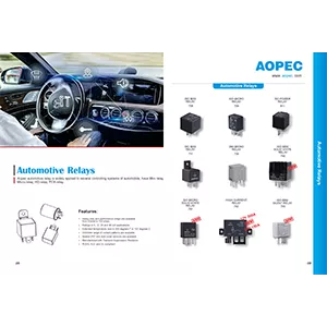 automotive relays flyer